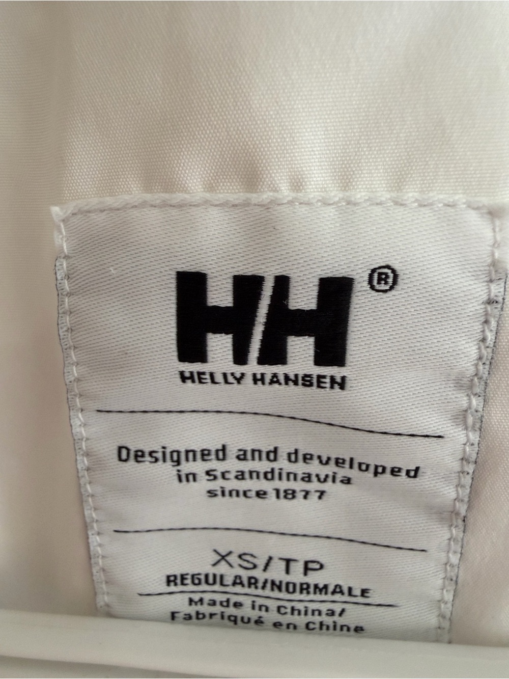 Helly Hansen White Hooded Waterproof Trench Coat - Picture 5 of 9